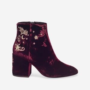 Ash Elixir Velvet Booties